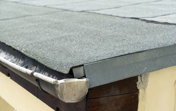 repair or replace Sandhills flat roofing?